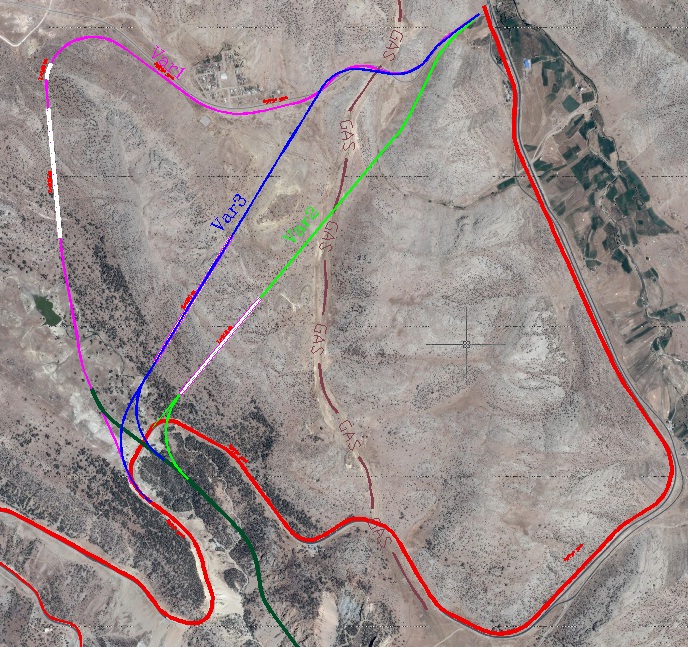 محصولات شرکت - نمونه پروژه های انجام شده در بخش راه و ترابری